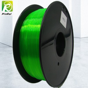 Pinrui 3D-skrivare 1.75MMPETG Filament Grön färg för 3D-skrivare