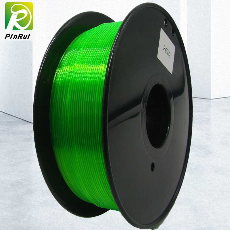 Pinrui 3D-skrivare 1.75MMPETG Filament Grön färg för 3D-skrivare