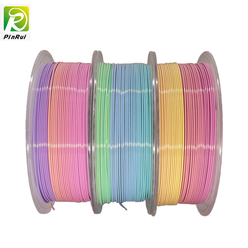 Pinrui 3D-skrivare 1,75mm Pla Rainbow-filament för 3D-skrivare