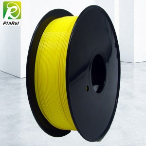 Pinrui Högkvalitativ 1kg 3d PLA Printer Filament Gul färg