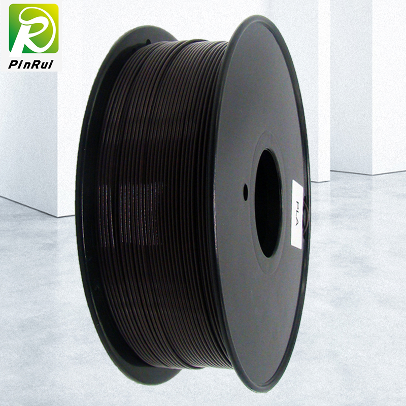 Pinrui högkvalitativ 1kg 3d pla skrivare filament kaffefärg