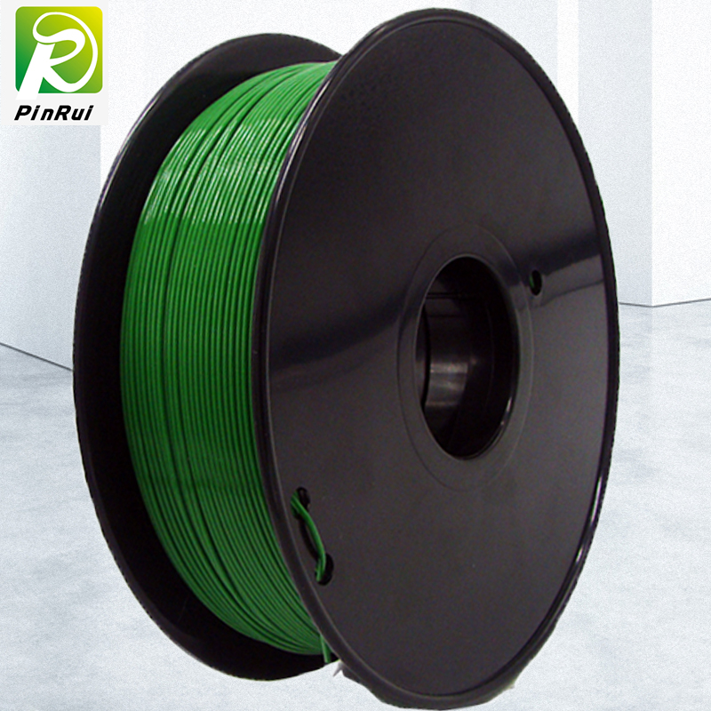 Pinrui Högkvalitativ 1kg 3d PLA Printerfilament mörkgrön färg
