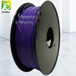 Pinrui högkvalitativ 1kg 3d pla skrivare filament mörk lila färg