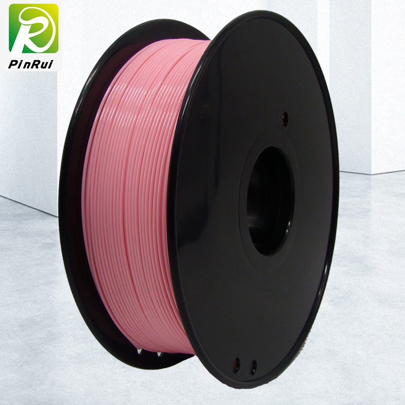 Pinrui Högkvalitativ 1kg 3d PLA Printer Filament Rosa 9284C färg