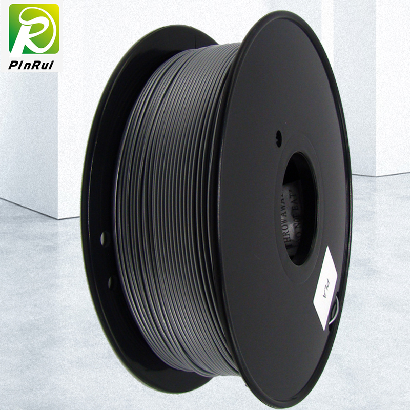 Pinrui Högkvalitativ 1kg 3d PLA Printer Filament Silver Färg