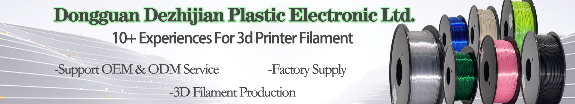 Pinrui 2 färger i filament Dual Color Silk Filament för 3D-skrivare