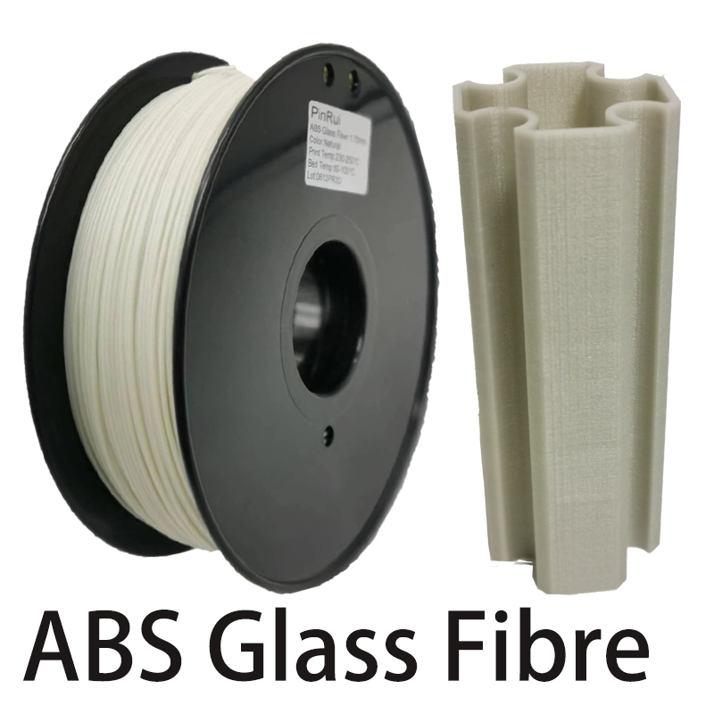 ABS -glasfiber 3D -skrivare 1,75 mm ABS -fiberfilament för 3D -skrivare